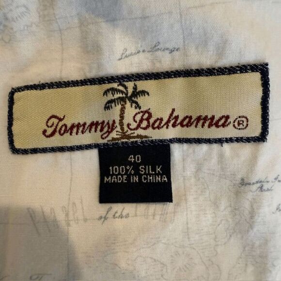 Tommy Bahama 100% Silk Men's Shorts Olive Green Flat Front Relax Size 40 - Picture 6 of 10